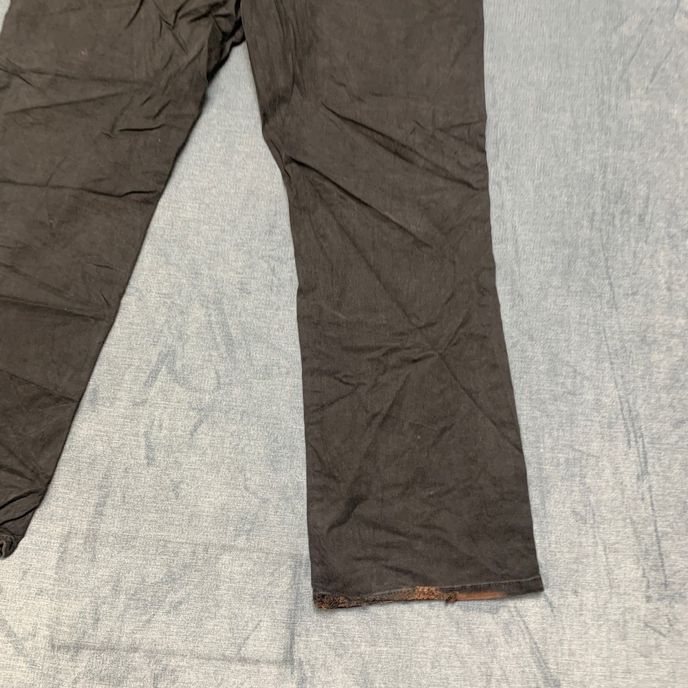 Levi's 550 Bootcut Jeans Women 12S Black Denim Cotton Stretch Casual Relaxed Fit - Picture 10 of 16